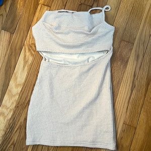 White going out dress. Never worn
